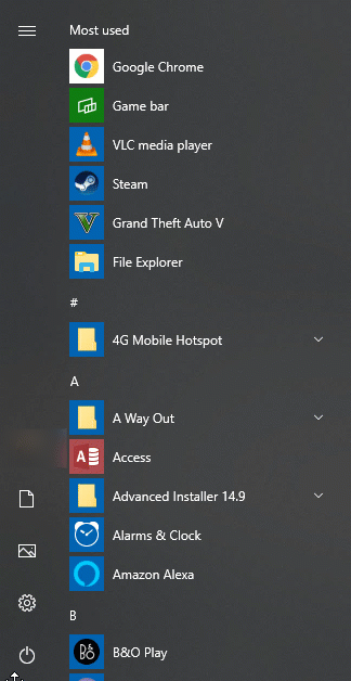 Для Windows 10 готовят новое меню «Пуск»