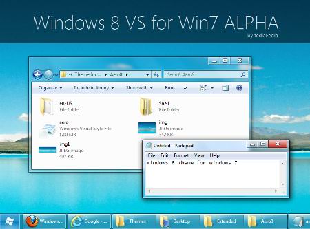 Windows 8 VS for Win7 – имитация Windows 8 на Windows 7