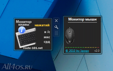 Гаджеты слежения - монитор клавиатуры и мыши