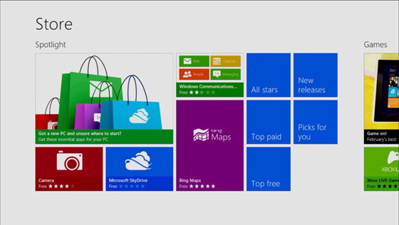Небольшой обзор Windows 8 в скриншотах