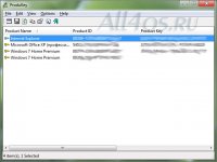 ProduKey – программа для просмотра ключей Windows