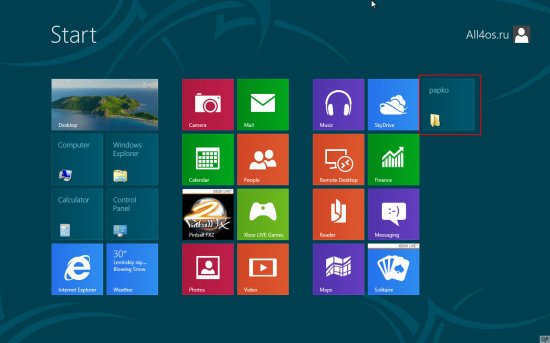 Настройка Metro-интерфейса Windows 8