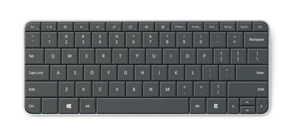 Мобильная клавиатура Wedge Mobile Keyboard и сенсорная мышь Wedge Touch Mouse от Microsoft