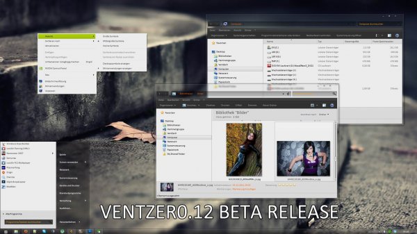 Ventzer0.12 Beta - стильная тема для Windows 7