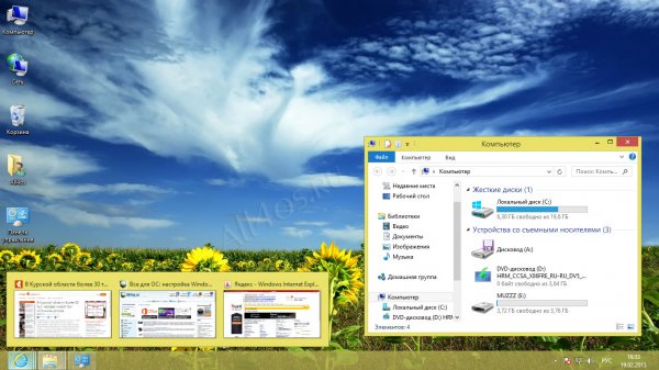 Blossom - цветочные темы для Windows 8