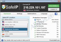 SafeIP - бесплатная программа для скрытия IP адреса