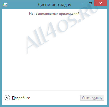 Закрытие приложений в Windows 8