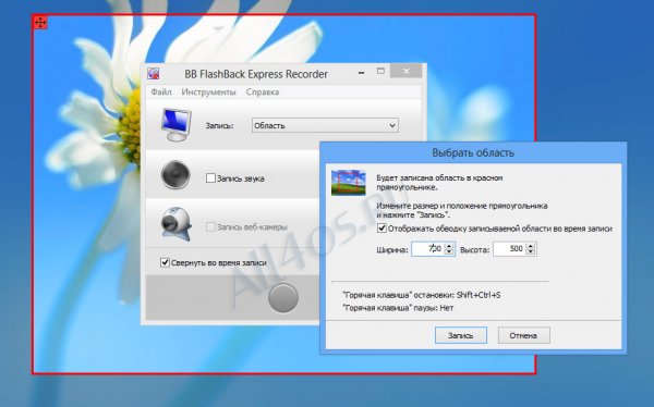 BB FlashBack Express - бесплатная программа для записи видео с экрана