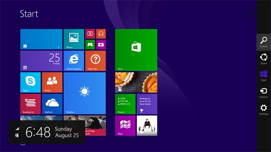 Первые скриншоты финальной версии Windows 8.1