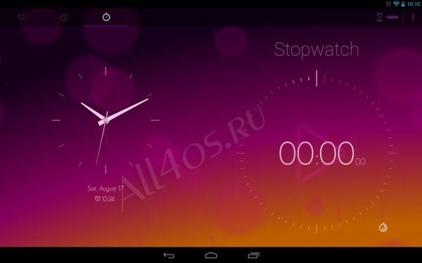 Timely - красивые часы-будильник для Android