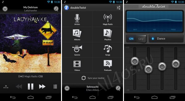 Лучшие бесплатные аудиоплееры для Android