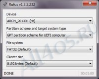 Rufus – программа создания загрузочных USB-дисков