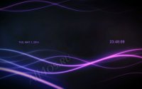 Заставка для компьютера - Фиолетовые Волны