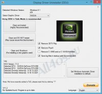 Display Driver Uninstaller - программа для удаления драйверов видеокарт AMD и NVIDIA