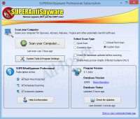 SUPERAntiSpyware Free - программа для удаления шпионских модулей