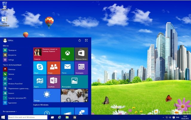 Векторные темы для Windows 10 и Windows 8