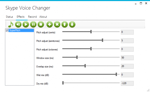 Skype Voice Changer – программа для изменения голоса в Skype