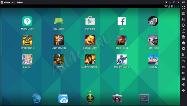 MEmu — программа эмулятор Android для Windows 10