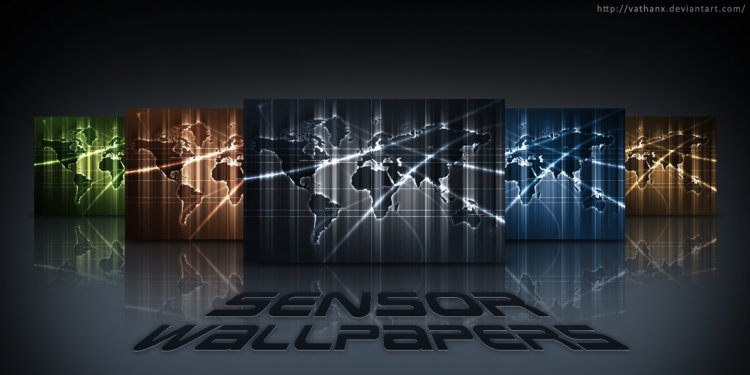 Sensor Wallpapers – тематический набор обоев для рабочего стола