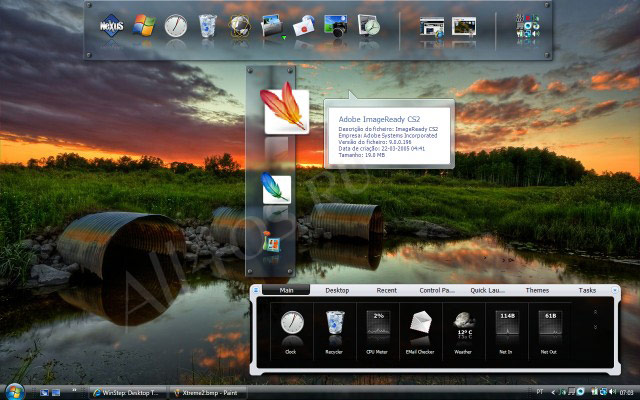 Winstep Nexus – панель быстрого запуска программ для Windows 10
