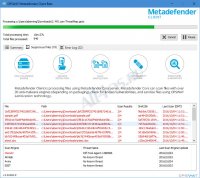 Metadefender Cloud Client – программа для облачного сканирования на вирусы