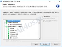Windows 10 Codec Pack – бесплатный набор кодеков для «Десятки»