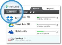NetDrive – программа для подключения к облачным хранилищам данных