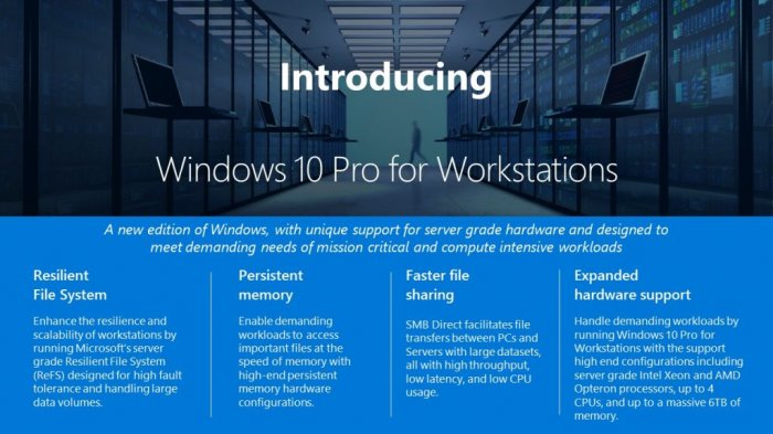  Microsoft    Windows 10 Pro for Workstations